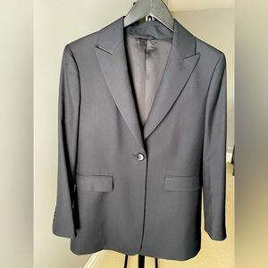 The Curated Classic Blazer, black, XS